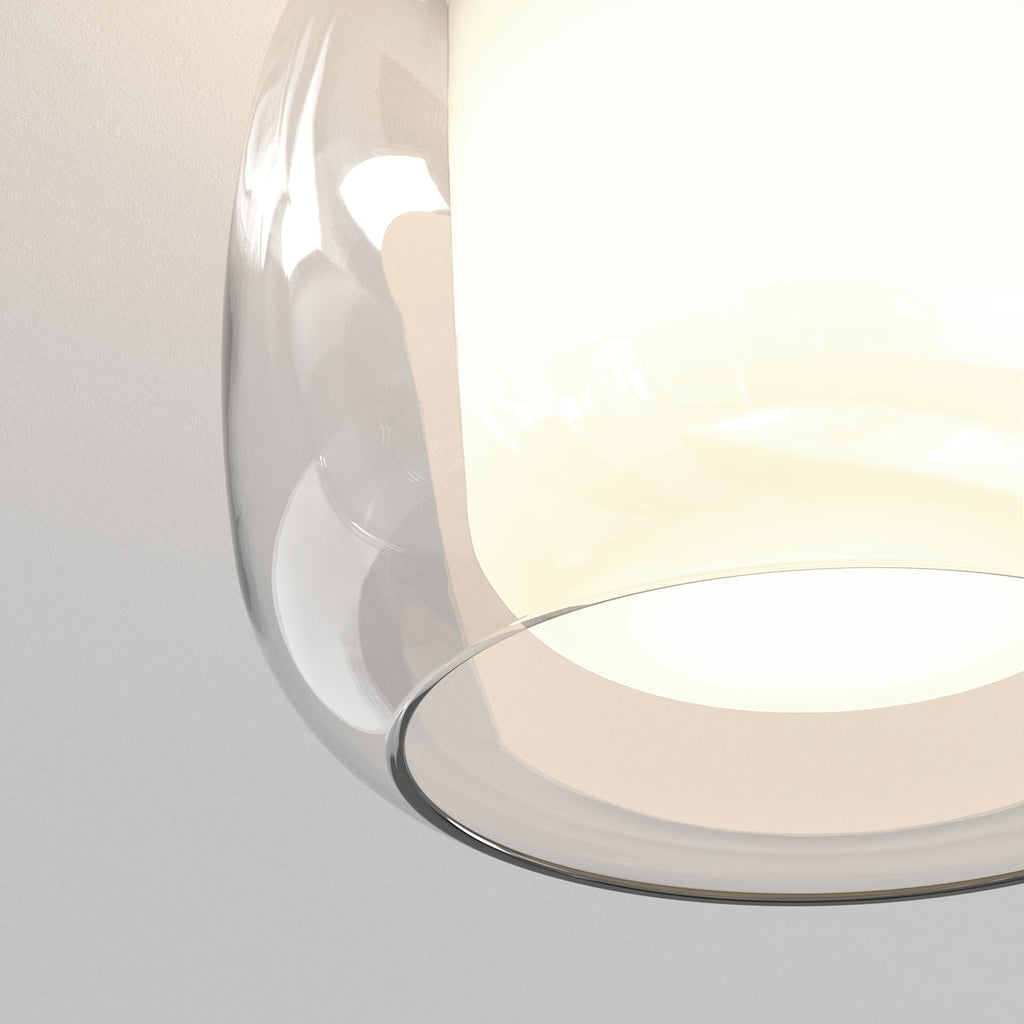 Aquina 240 Small Ceiling, Black, E27, IP44