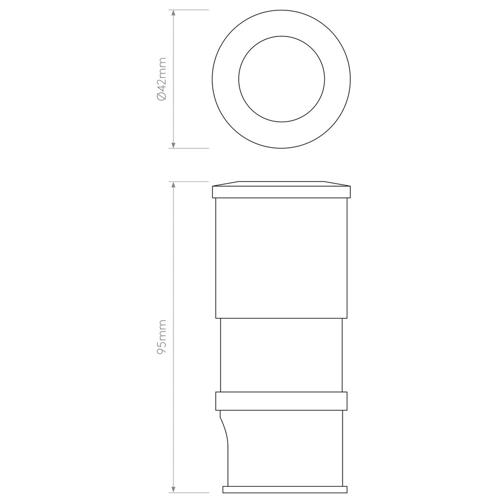Terra 42, Niche or Uplight, Aluminium, LED, IP67