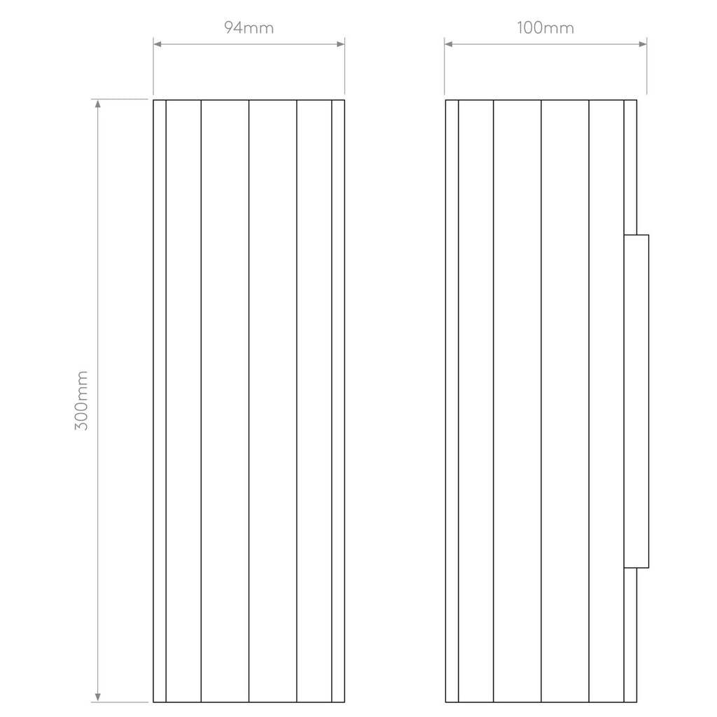 Shadow Wall Light, GU10, IP20