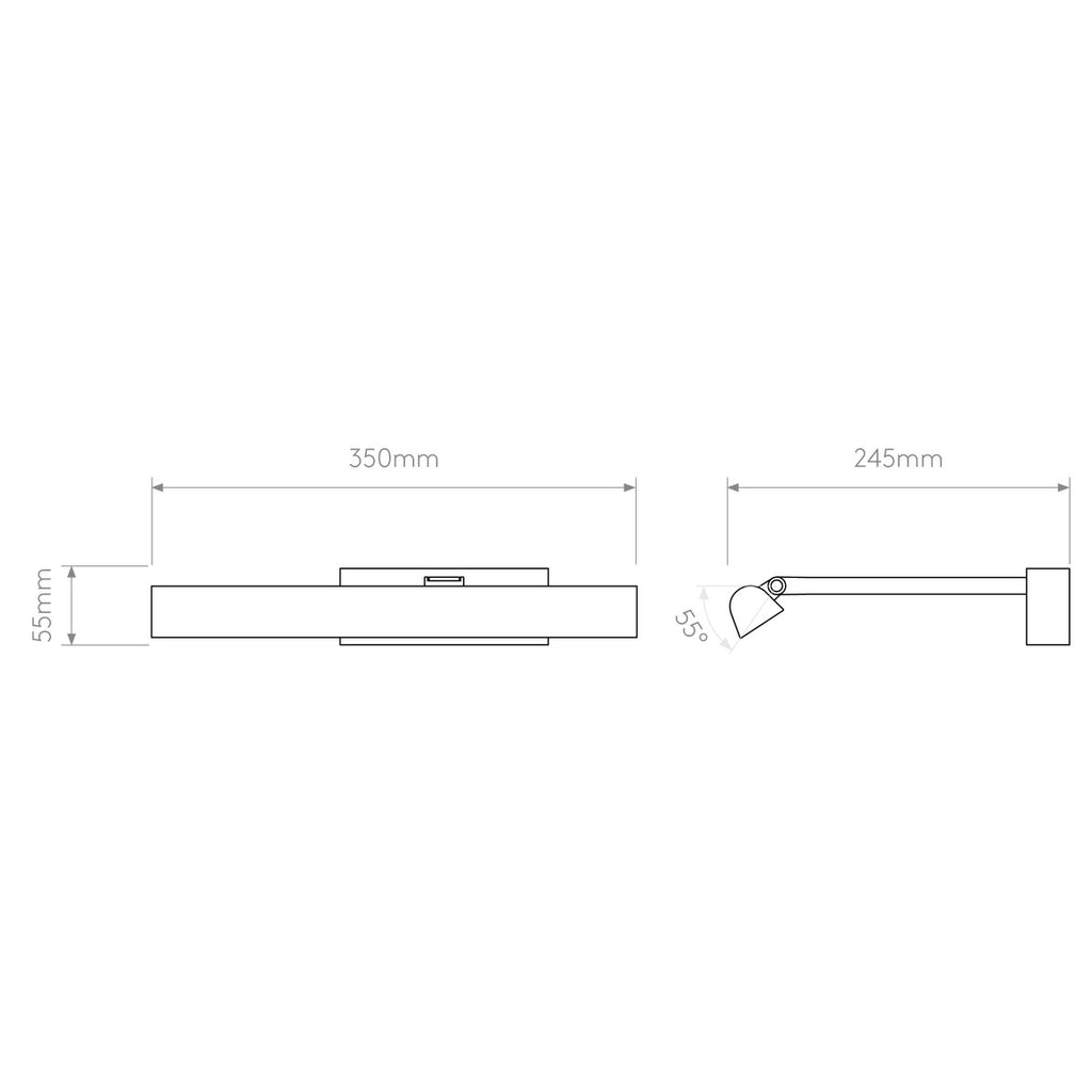 Renoir Picture Light, LED, Phase Dim, IP20