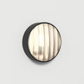 Montreal Round Wall Light, Black, IP44