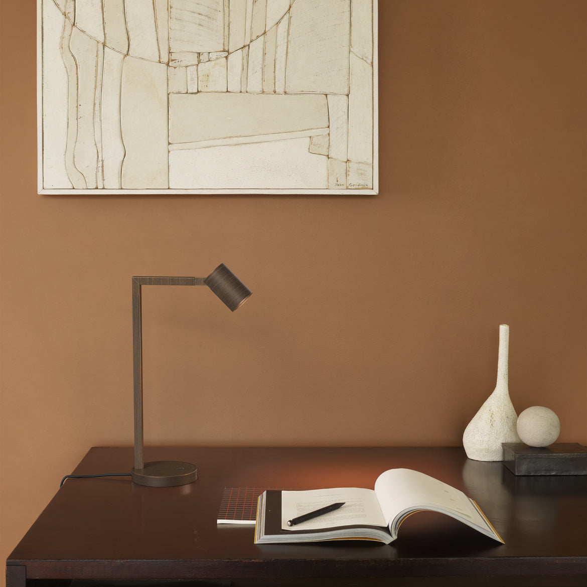 Ascoli Reading Desk Lamp, Adjustable, GU10, IP20