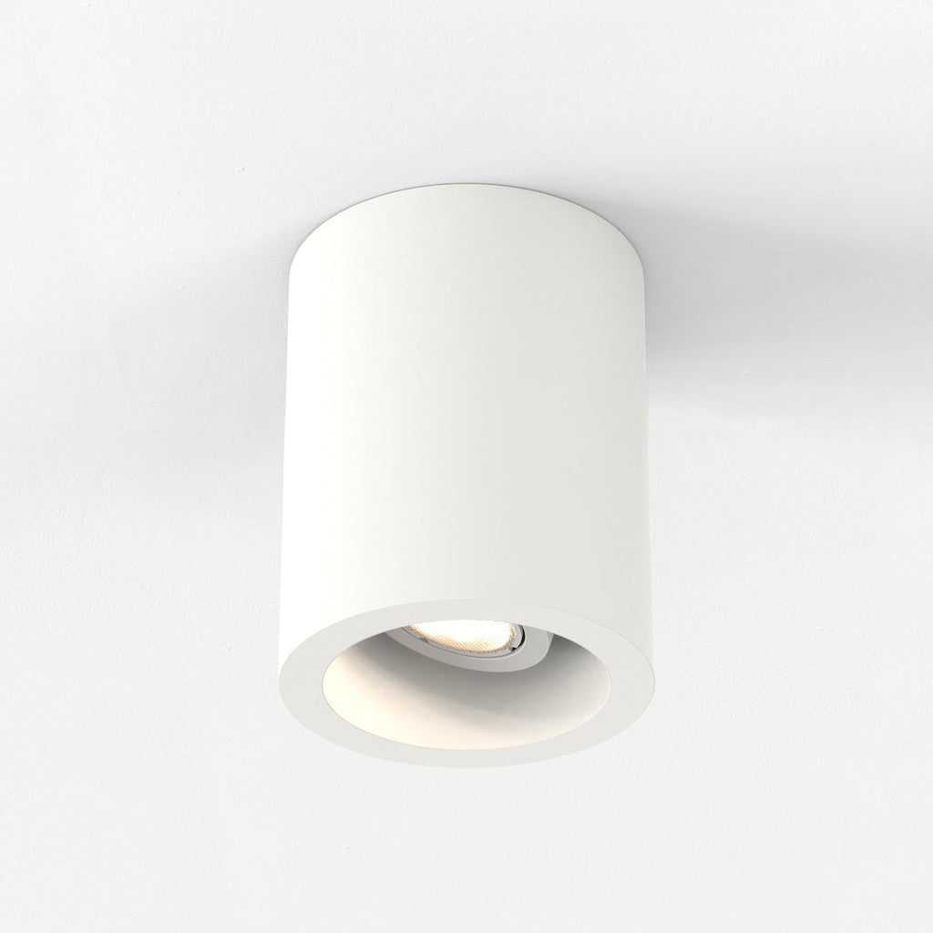 Osca 140 Adjustable Ceiling, Round, Plaster, GU10, IP20