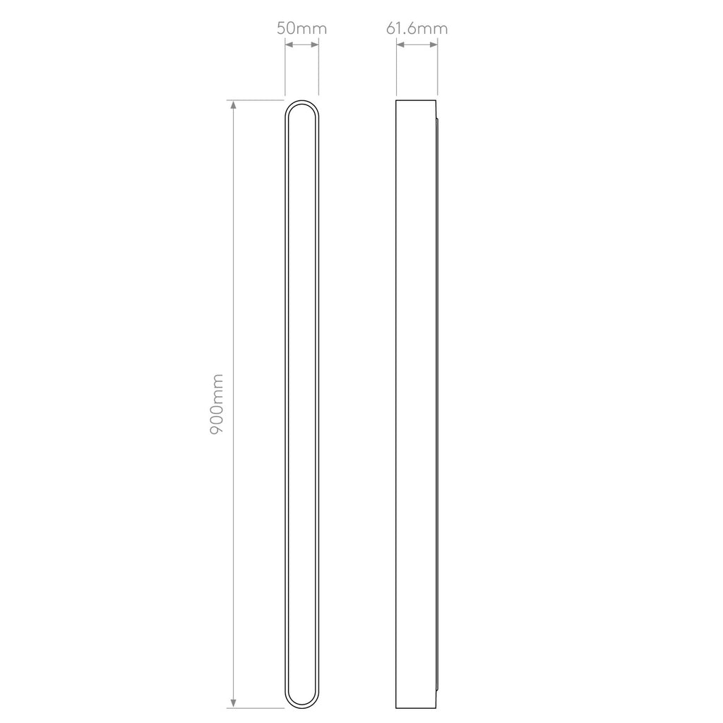 Atticus Wall Light, LED, Phase Dim, IP44