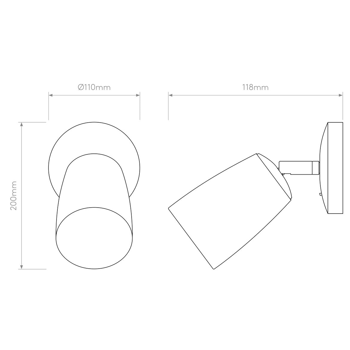 Carlton Reading Wall Light, Adjustable, G9, IP20