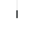 A-Tube Pendant, 30 cm L, Black, GU10, IP20