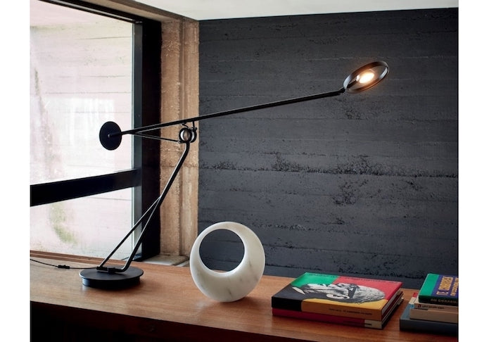 Aaro Adjustable Reading Table Lamp, Black, LED, On/Off, IP20