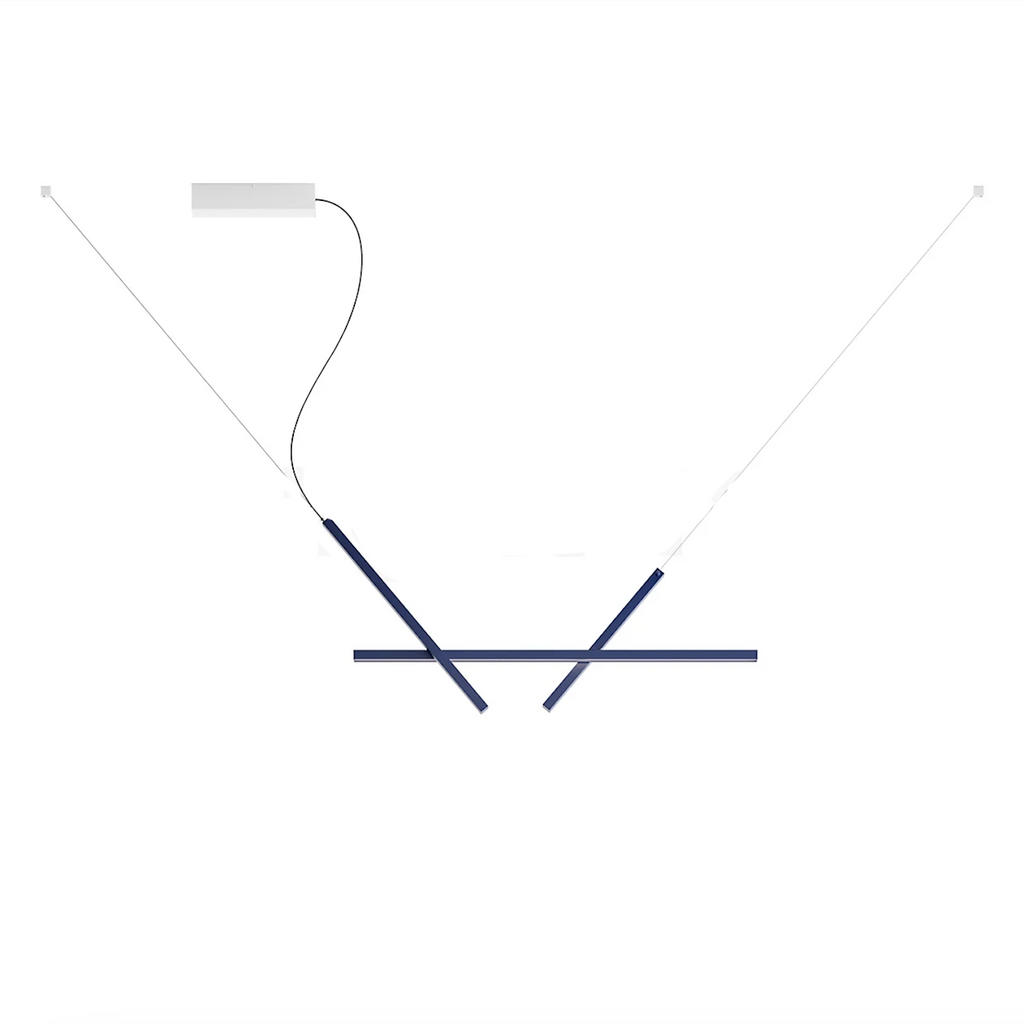 Across Adjustable Linear Pendant, Blue, LED, Phase Dim, IP20