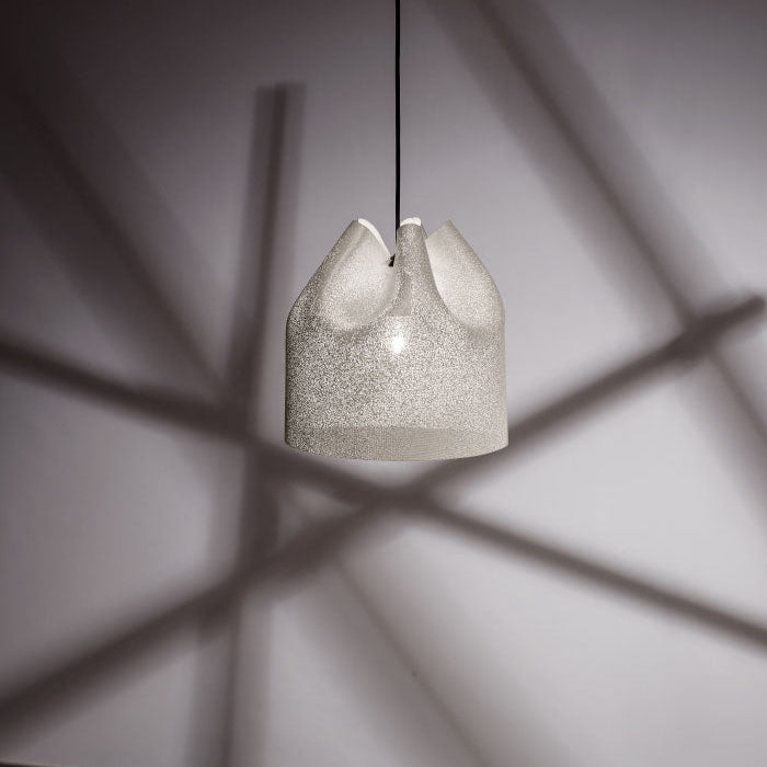 Agasallo Pendant, Tall, 30 cm ø, Steel Mesh, E27, Triac Dim, IP20