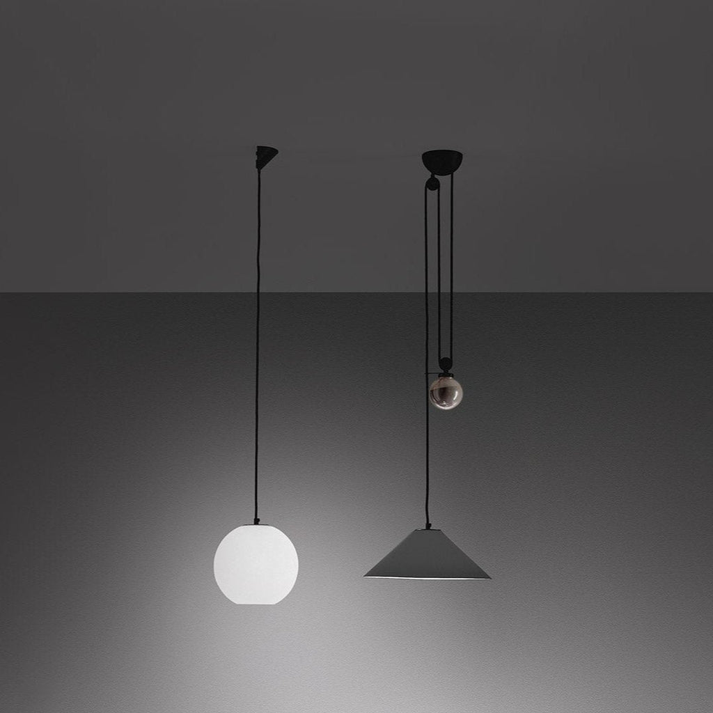 Aggregato Pendant, Cone, Anthracite, Slide, E27, IP20