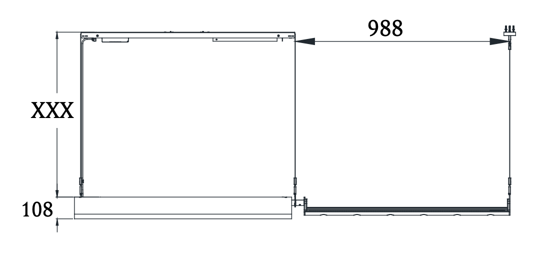 Aluet Linear Pendant, 203 cm, Ash Wood, Direct and Indirect, LED, 81.6W, Triac Dim, IP20