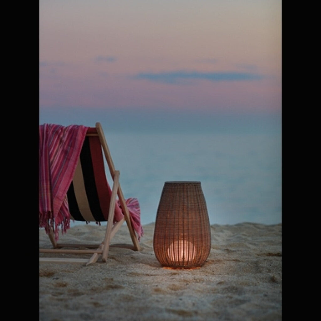 Amphora Floor 2, Large, Beige, E27, Plugs In, IP66