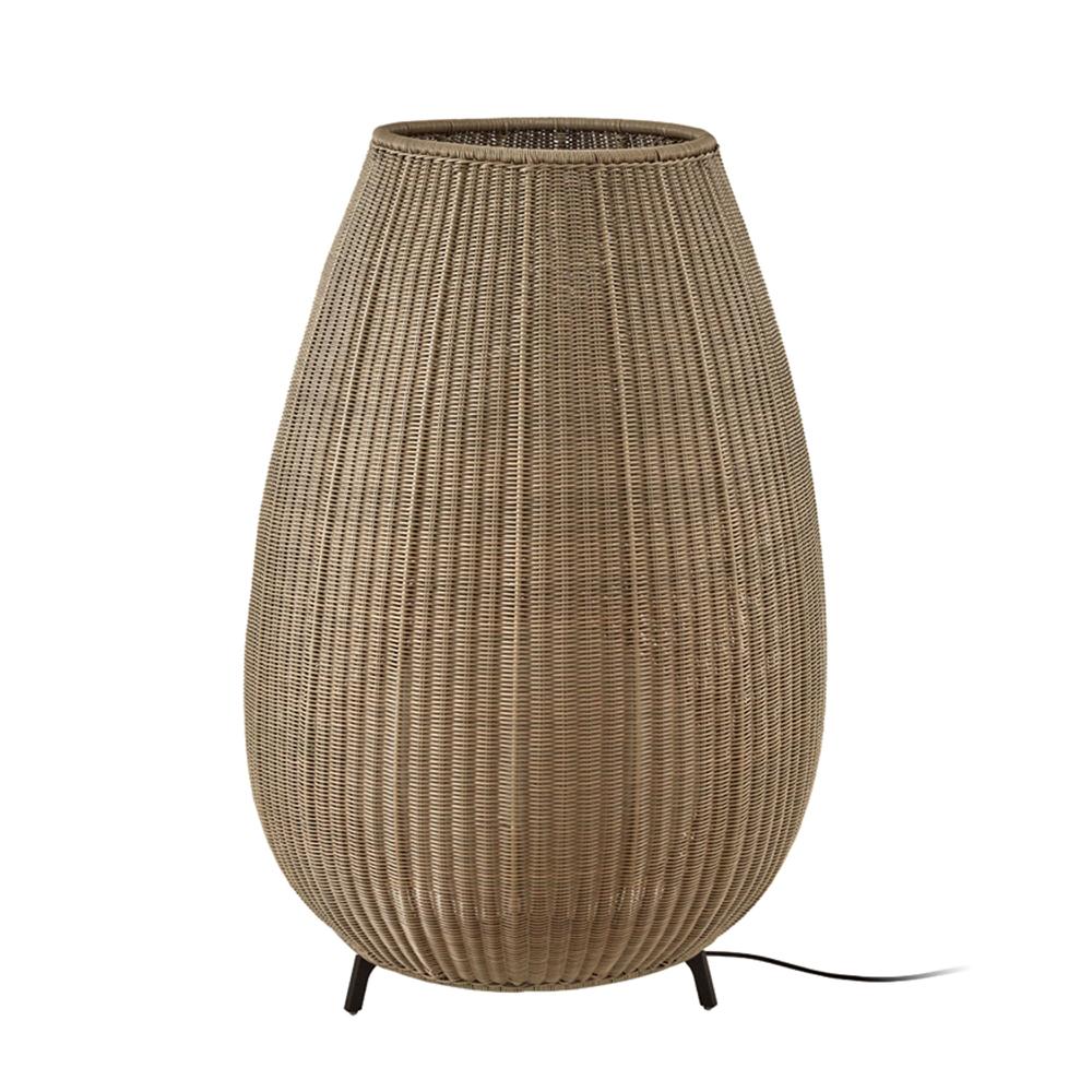 Amphora Floor 2, Large, Beige, E27, Plugs In, IP66