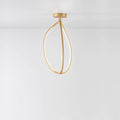 Arrival Ceiling, Brass, LED, Push or App Dim, IP20