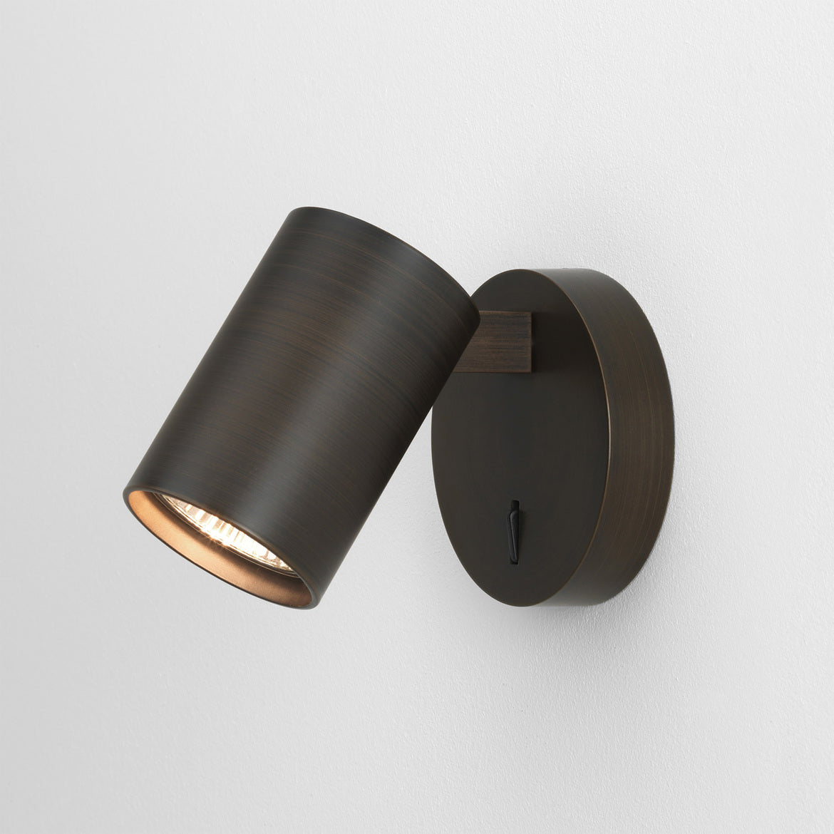 Ascoli Reading Wall Light, Thumbswitch, GU10, IP20