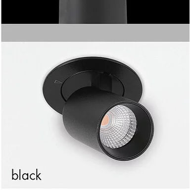 Ascot Extendable Spot Light, Adjustable 40, Black, 8W, LED, Dim, IP20