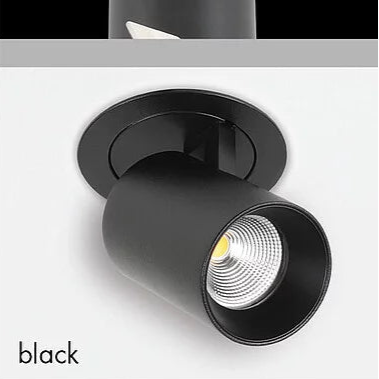 Ascot Extendable Spot Light, Adjustable 60, Black, 12W, LED, Dim, IP20