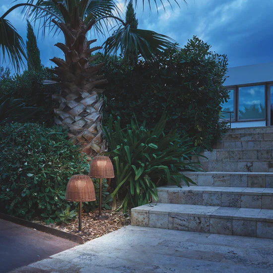 Atticus Bollard, 40 cm, Brown, LED, 8.4W, Triac Dim, IP54