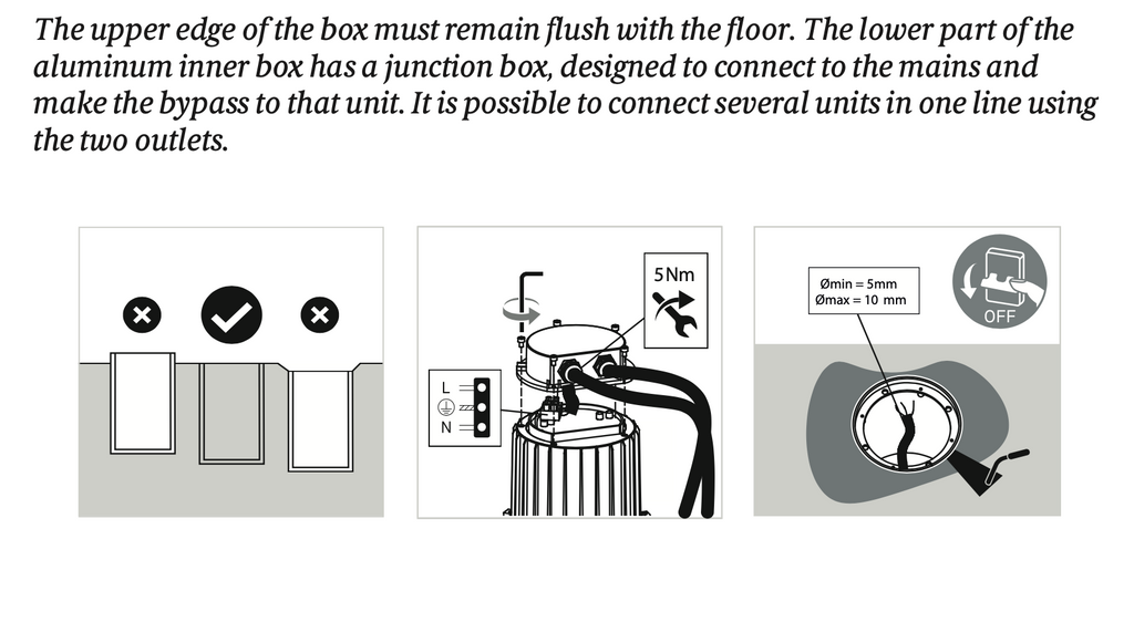 Atticus Bollard, 40 cm, Brown, LED, 8.4W, Triac Dim, IP54