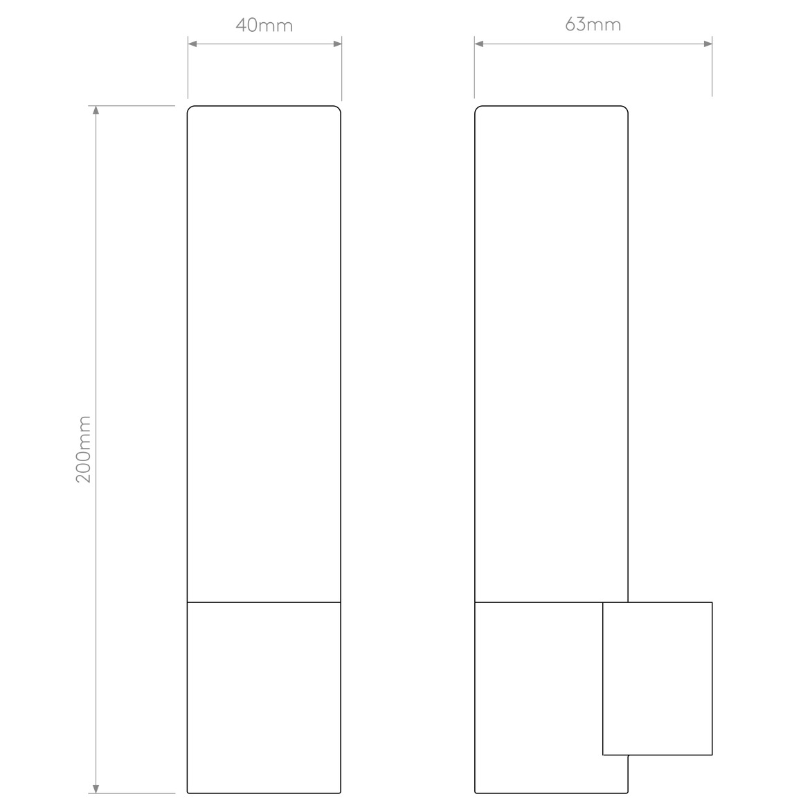Bari Wall Light, Polished Chrome, G9, IP44