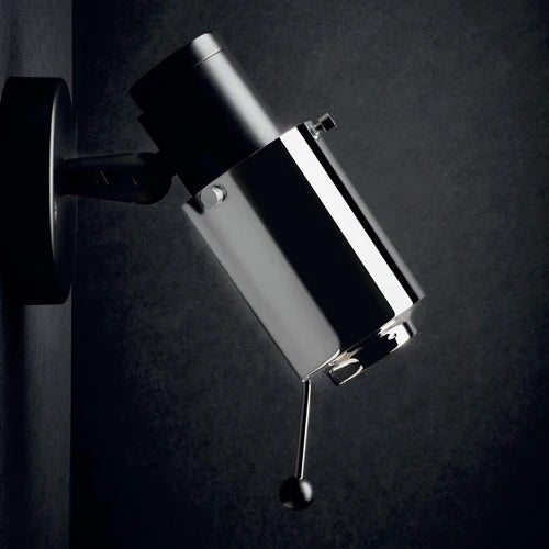 Biny Adjustable Spot with Stick, Black and Nickel, LED, On/Off, IP20