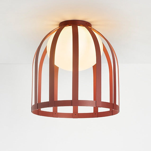 Bols ceiling light in red ox finish thumbnail