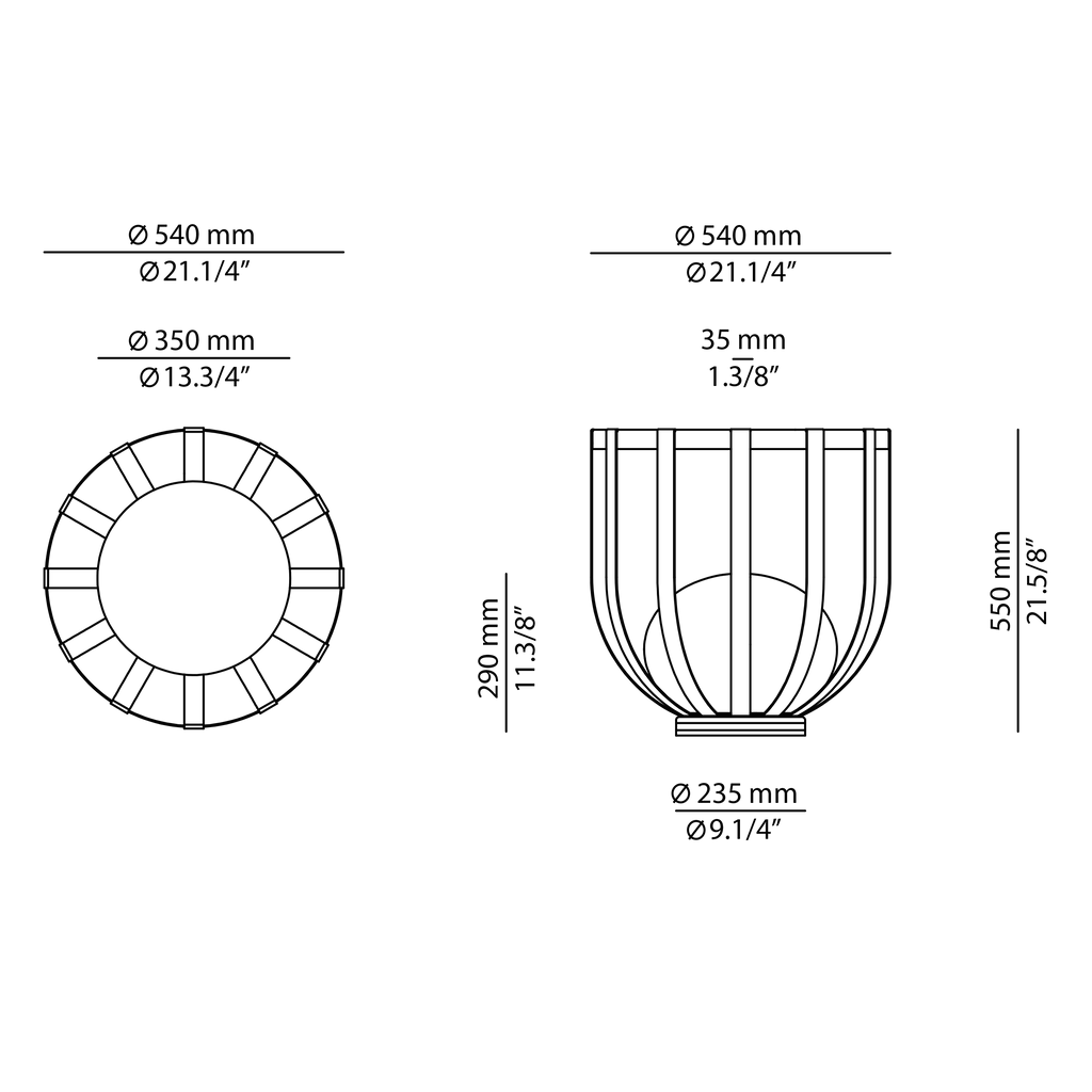 Bols_outdoor_floor_lamp_short line drawing