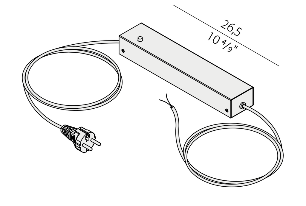 Bow Flexible Strip, LED, 24vDC [BODY ONLY]