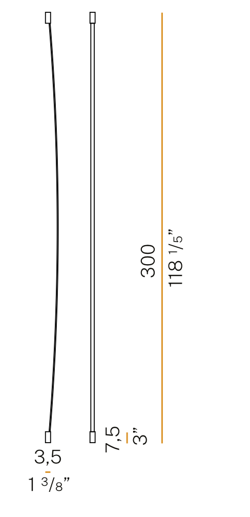 Bow Flexible Strip, LED, 24vDC [BODY ONLY]