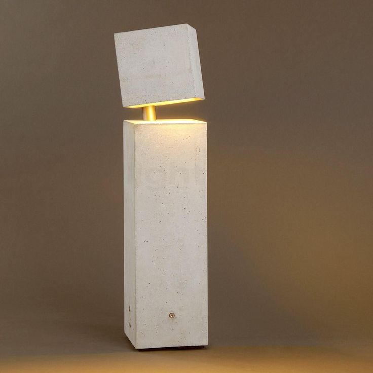 Break Bollard, Small, Concrete, LED, 6.2W, On/Off, IP66