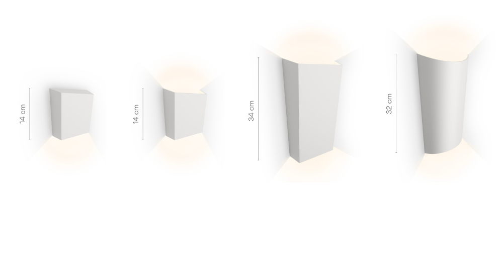 Break Plus Wall, 2 Beam, Curved, Red, LED, 8W, IP65