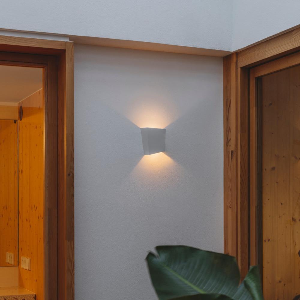 Break Plus Wall, 2 Beam, Large, Black, LED, 8W, IP65