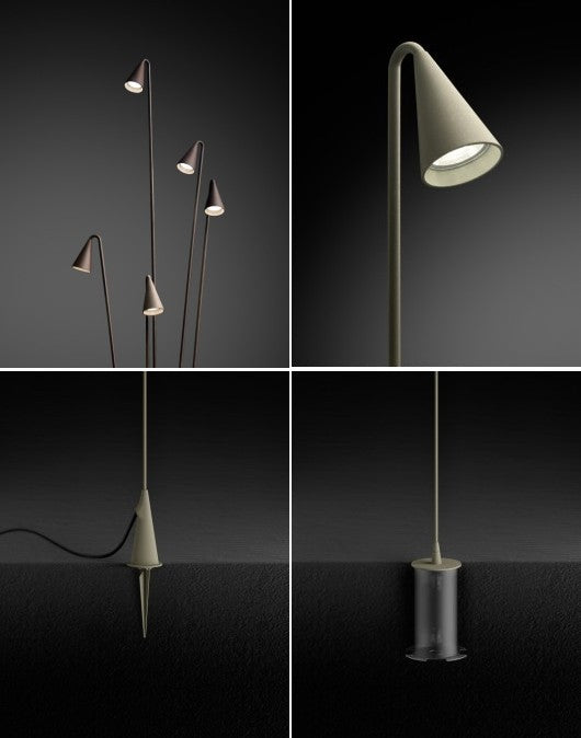 Brisa Floor, 3 Light, Oxide, LED, 6.3W, On/Off, IP65