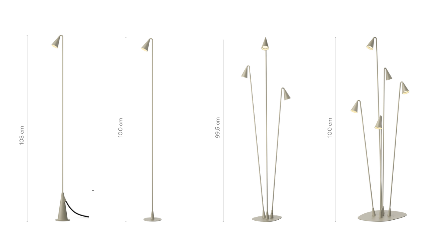 Brisa Floor, Green, LED, 2.1W, On/Off, IP65