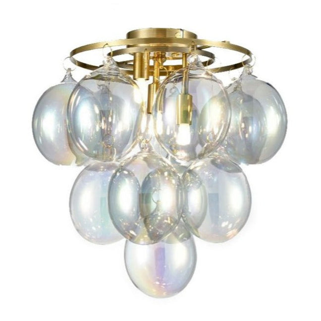 Bubbles Ceiling Light, Iridescent Glass, G9, IP20