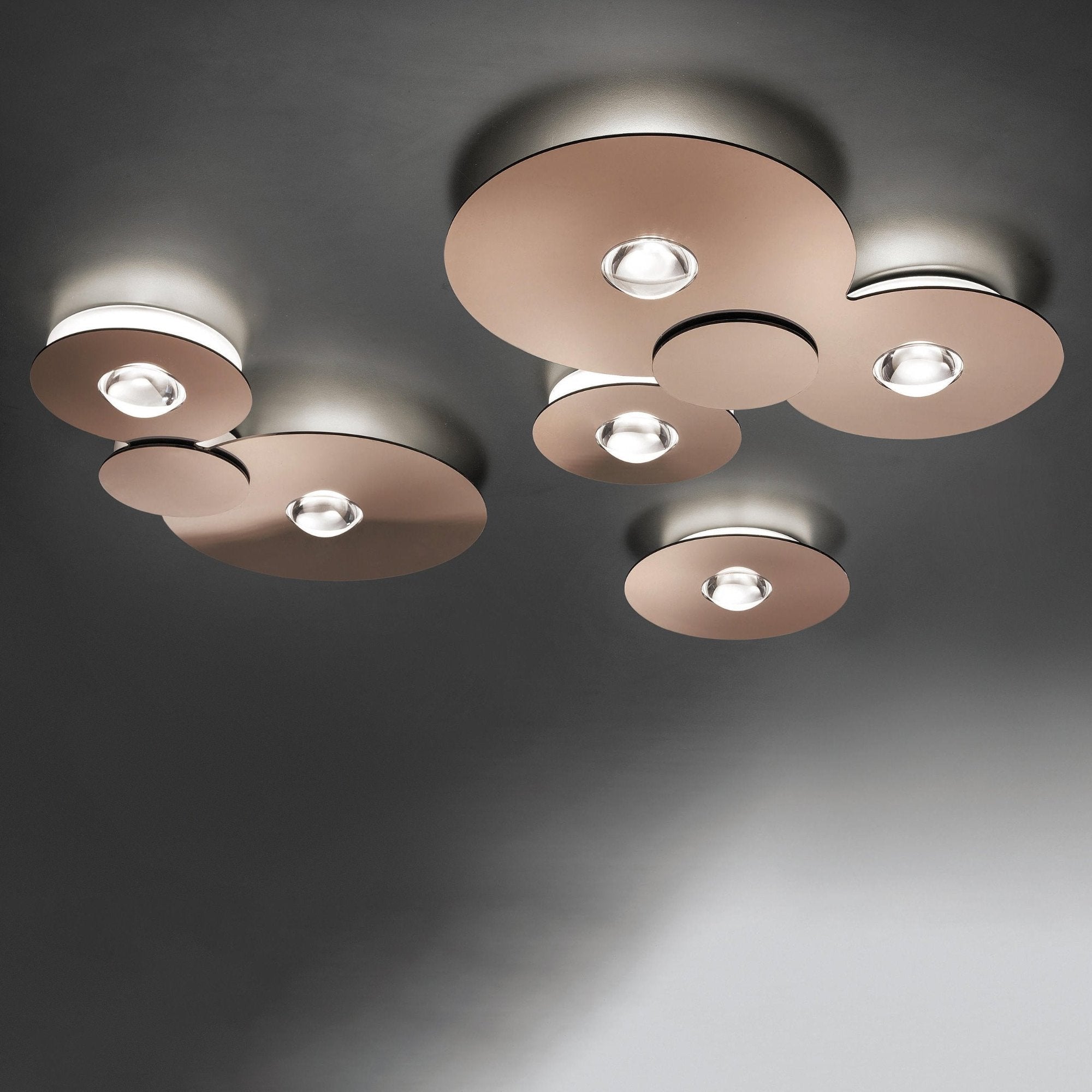 Bugia Ceiling, Single, Glossy Bronze, LED, Triac Dim, IP20