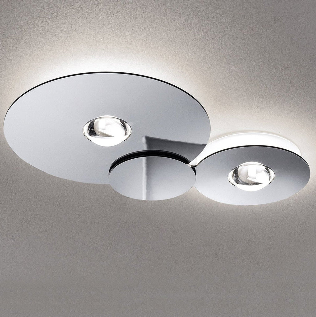 Bugia Ceiling, Single, Glossy Chrome, LED, Triac Dim, IP20