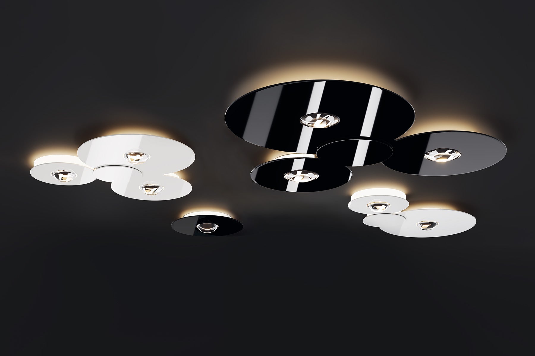 Bugia Ceiling, Single, Glossy Chrome, LED, Triac Dim, IP20