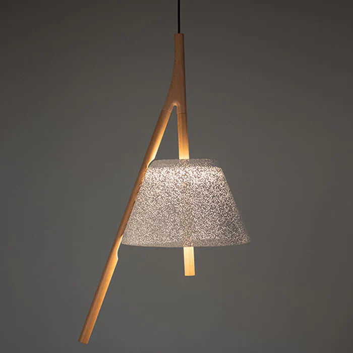 Cambo Pendant, White, IP20, Phase Cut Dim