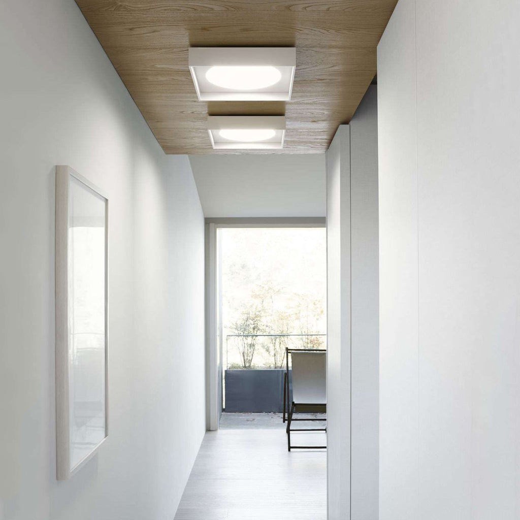 Cassette Ceiling, 60 cm, White, LED, 41W, 2700K, Phase Dim, IP20