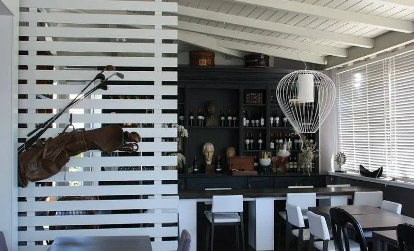 Cell Pendant Lamp, Wide, 59 cm H, Bronze Metal with White Linen and Black Tassel, E27, IP20