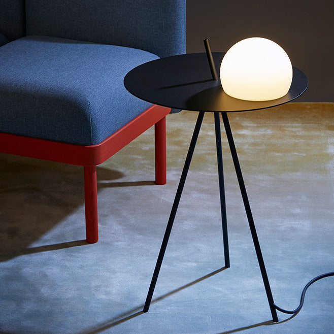 Circ Table with Built-In Light, Poly Shade, LED, IP55