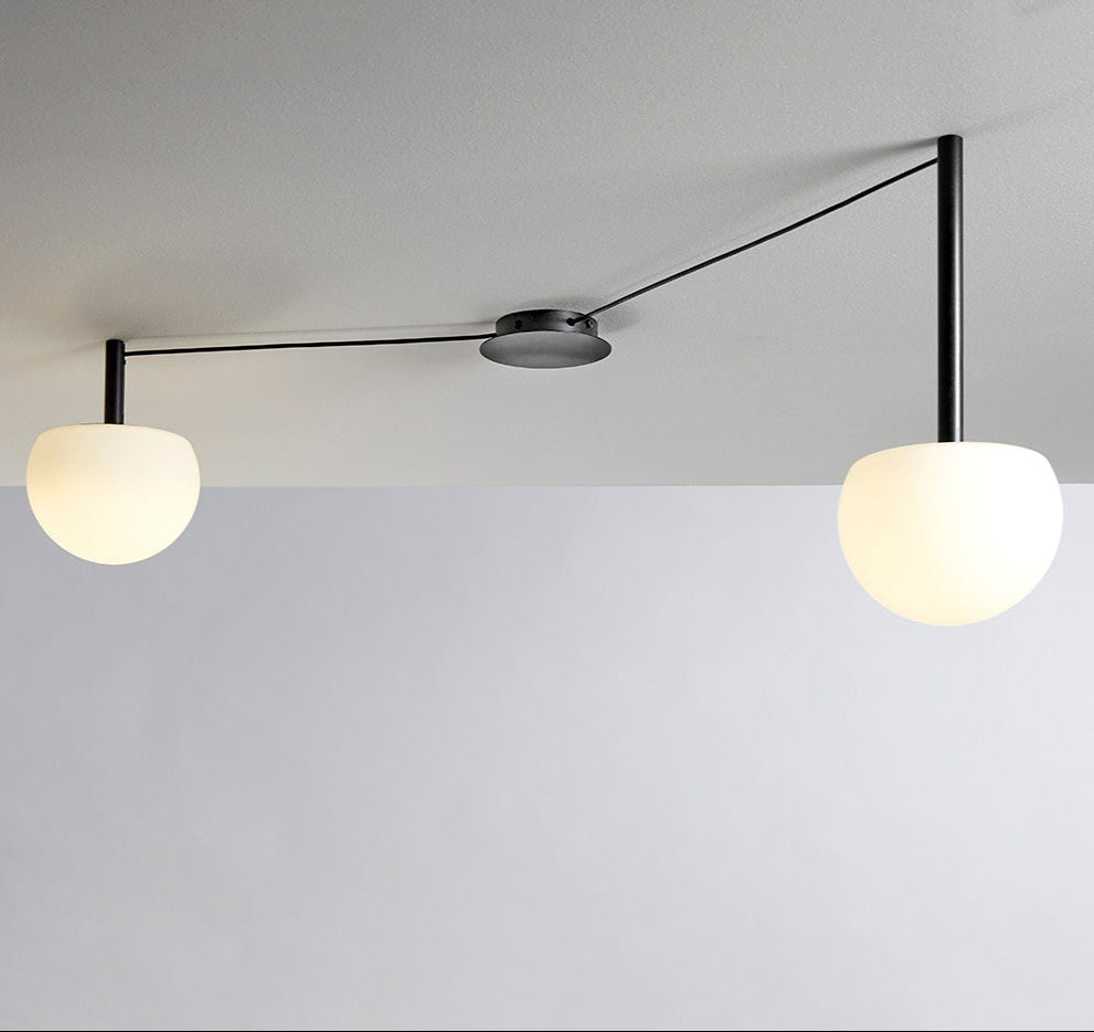 Circ Radial Ceiling, 2 Light, Recessed Mount, LED, IP20