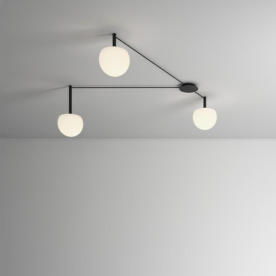 Circ Radial Ceiling, 3 Light, Surface Mount, LED, IP20