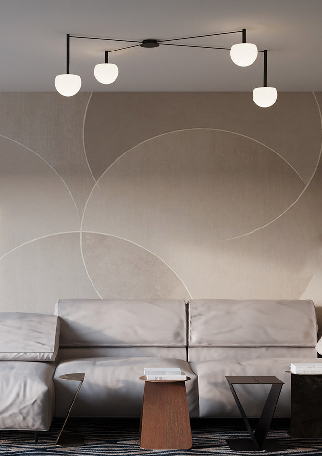 Circ Radial Ceiling, 6 Light, Surface Mount, LED, IP20