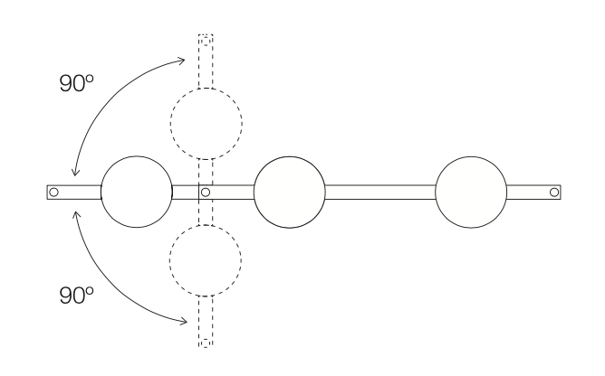 Circ Linear Pendant, Adjustable, 3 Lights, White Glass with Gold Hardware, Surface Mount, LED, Triac Dim, IP20