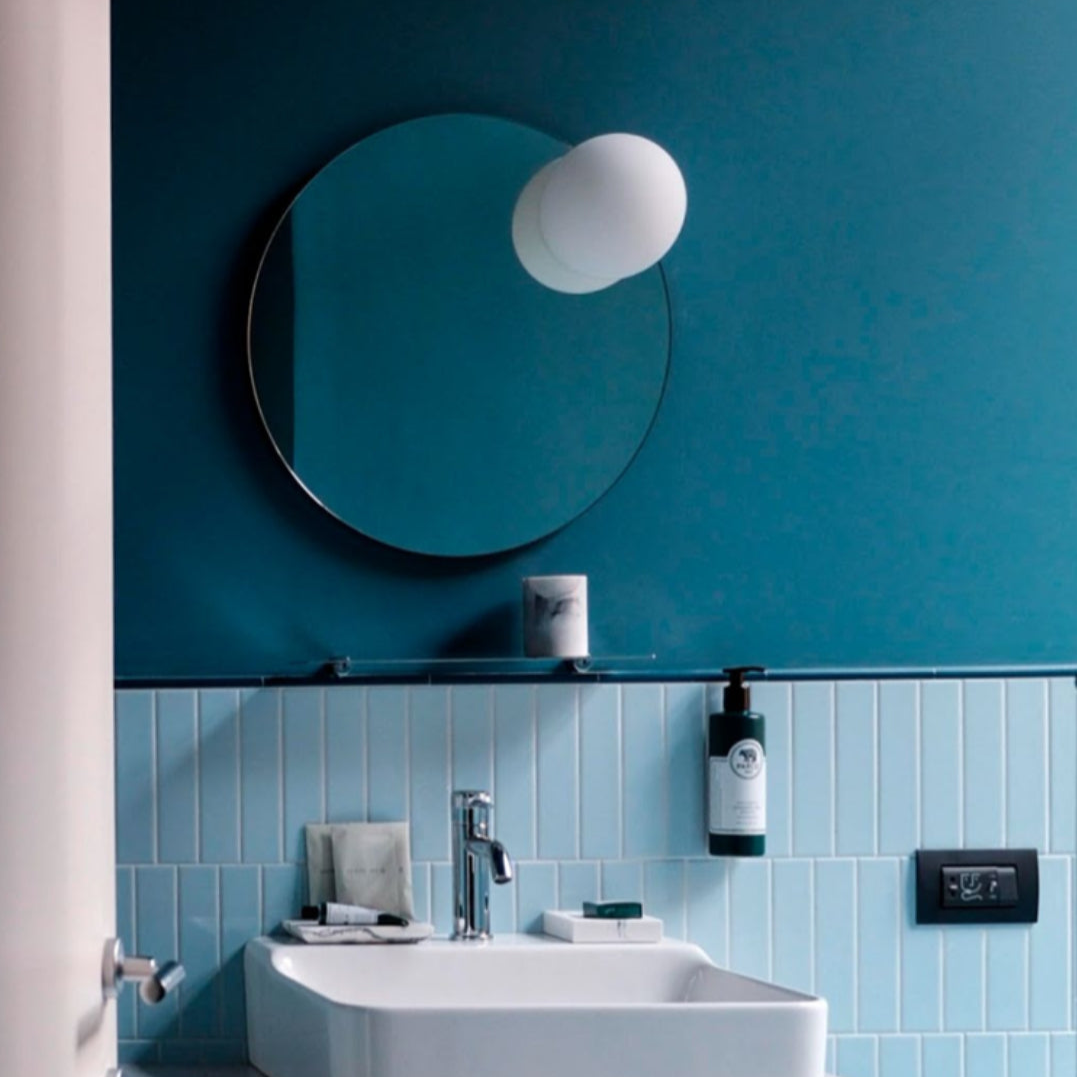 Circ Mirror Light, 50 cm ø, LED, Triac Dim, IP44