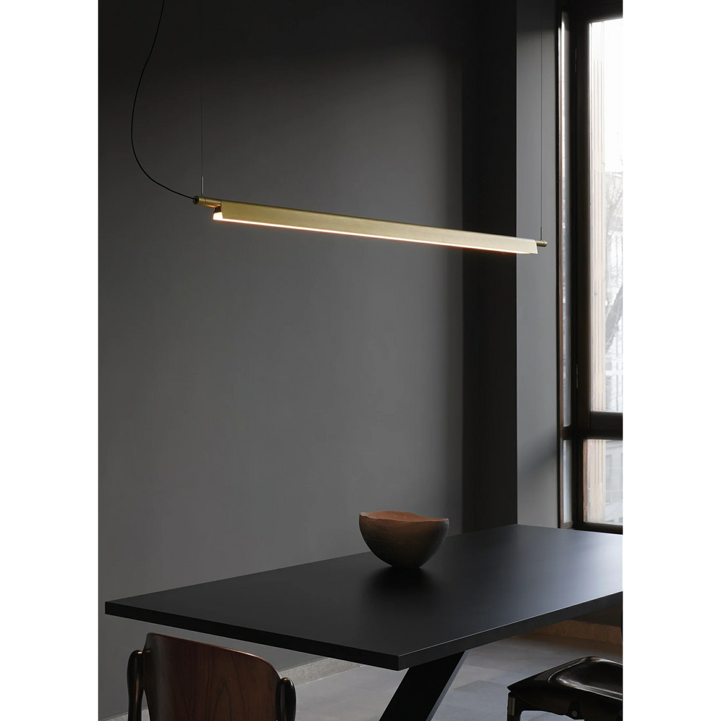 Compendium Linear Pendant, Black, LED, 33W, Phase Dim, IP20