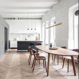 Compendium Linear Pendant, Black, LED, 33W, Phase Dim, IP20