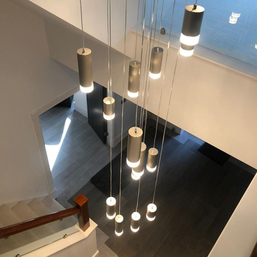 Cordelia Pendant, Cluster, Brushed Satin Nickel, GU10, IP20